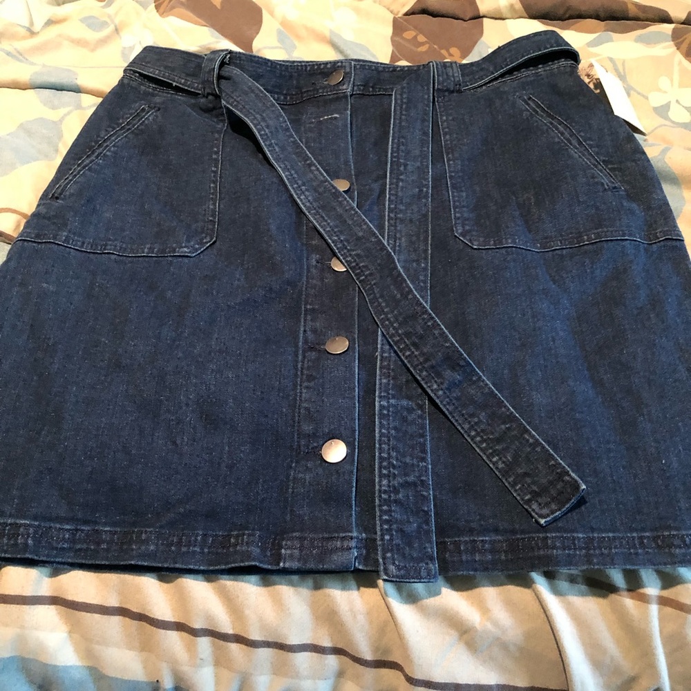 Denim skirt